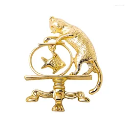 Brooches Brooch Animal Fish Lapel Pin Women Jewellery Vintage Clothing Accessories