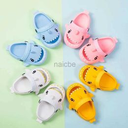 Slipper Child Shark Slipper Summer Boys Garden Shoes Funny Cartoon Cloud Shoes Kids Breathable Sandals Baby Toddler Flip Flops 2448