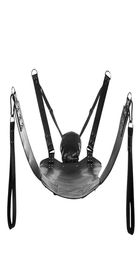 Leather Sexy Hammock LoadBearing Dual Layers Leather Swing Chair Sex Furniture Sling Bed Pillow Sex Toys9105175