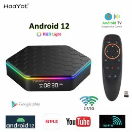 Box 2022 Android 12 TV Box Wifi6 1080P H.265 4K 60fps 4G 32G Smart 6k Set Top Box IPTV 3D Media Player