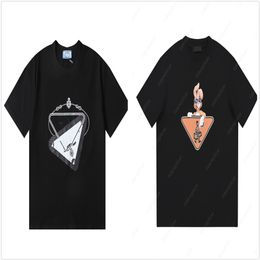 designer clothes mens t shirt graphic tee tshirt Loose t-shirt for top womens tshirts crew neck shorts letter tee sleeve cotton breathable shirt Loose S-4XL clothing A3