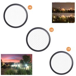 Accessories 3in1 37 43 52 55 58 67 72 77 82mm 4pt 6pt 8pt Kit Star Lens Filter for Camera Canon Nikon Sony Pentax