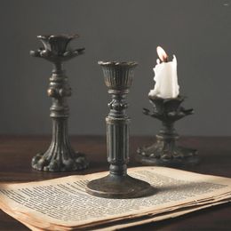 Candle Holders Retro Vintage Holder Candelabra Pillar Tealight Home Table Top