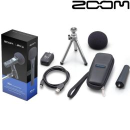 Microphones Zoom APH1n APH1n Accessory Pack for ZOOM H1n Handy Recorder Adjustable tripod stand Mic clip adapter etc