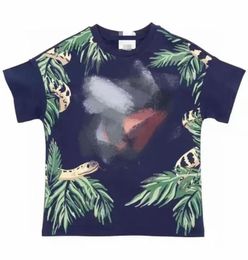 Brand Luxury boys Tshirts kids children short sleeve jungle t shirt Girls tee shirts sylvia10053015585851