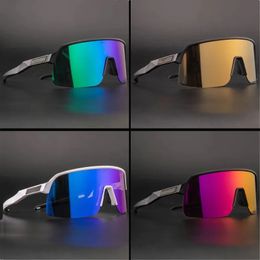 o New 9-color Sports Bicycle Designer Womens Outdoor Goggles 3 Lens Polarised Tr90 Photochromic Sunglasses for Running Mens