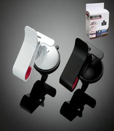 Universal Cellphone Car Mount Holder Windshield Desktop Bracket Holders For iphone Cell Phone Smartphone Samsung Phone with retail7123118