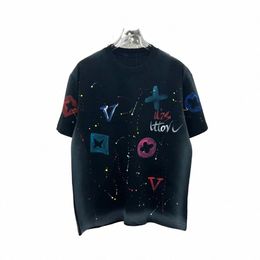 summer Mens Designer T shirt Casual Man Womens Loose Tees With Letters Print Short Sleeves Top Sell Luxury Men Loose editi T Shirt Size S-XXXL K6hT#