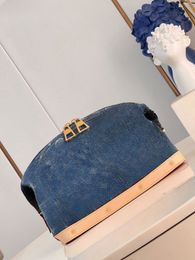 Single Shoulder Bag Brand Designer Women's 2024 Fashion Crossbody Bag Denim Production Letter Print Portable Makeup Bag Outdoor Leisure Versatile