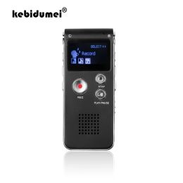 Players kebidumei 8GB Mini Digital Audio Voice Recorder Mini USB Flash Digital Audio Voice Recording 650Hr Dictaphone MP3 Player