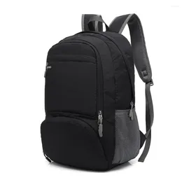 Backpack Man Large Waterproof Laptop Bags Pouch Fashion School Bag Foldable Shoulder Business Travel Mochilas