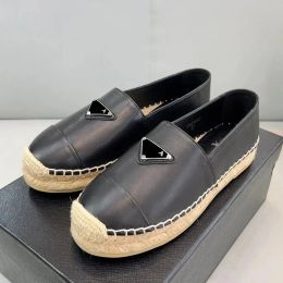 Nuovo stile Fisherman Shoe Summer Sandal Dress Shoe Sandale Genuina Leggera Lady Loafer Flat 10A Piattaforma da viaggio all'aperto Piattaforma da viaggio Outdoor Scarpe casual Domenne con scatola con scatola con scatola