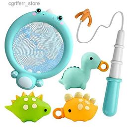 Baby Bath Toys Bath Toy With Fishing Net Fish Net Game In Bathtub Bathroom Pool Bath Time For Kids Toddler Baby Boys Girls L48