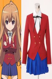 Aisaka Taiga Uniform Long Sleeves Cosplay Costume Women Sailor Suit Outfit Set for Halloween Party2138933