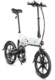 Xiaomi Youpin FIIDO D2 D2S Shifting Folding Moped Electric Bike Version 36V 78Ah 250W 16 Inches 25kmh Max 50KM Electric Bike2594208