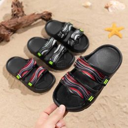 Slipper Summer Kids Sandals Garden Shoes Boys Girls Slides Slippers Outdoor Children Beach Swimming Pool Sandals Non-slip Water Shoes 240408