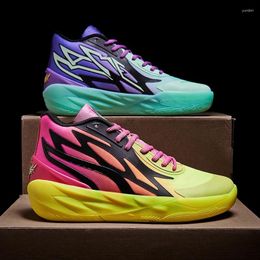 Basketball Shoes Stylish Men Sport Sneakers Colorful Women Fitness Training Fashion Youth Footwear