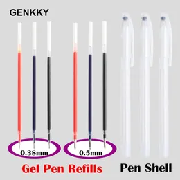 31PCS/Lot Promotion Gel Pen Refills Set Shell 0.38&0.5mm Refill Office Supplies Students Exam Special Gift For Children