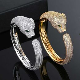 Luxury Original Designer 1to1 Bracelets Family Fashion High Edition Precision 925 Silver Plated Leopard Head Spot Full Sky Star Diamond Bracelet With Logo