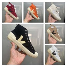 New v canvas shoes Simple and Comfortable High Top Fashion Board Shoes Same Style for Men and Women Couple Shoes Street Versatile Shoes Trend