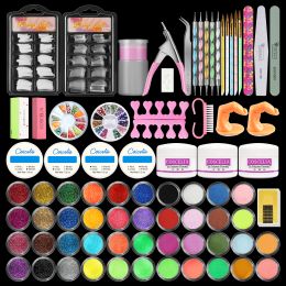 Dresses Acrylic Powder Set Liquid Monomer for Full Manicure Kit Nail Glitter Glue Nails Art Decoration Professional Tools Nail Kit