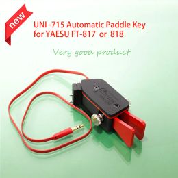 Radio Uni 715 Automatic Paddle Key Keyer Cw Morse Code for Ham Radio Yaesu Ft817 818 818d Right Hand or Left Hand