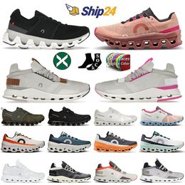 free shipping shoes men women cloud running shoe triple black pink nova monster sneakers brown clouds all white plate-forme outdoor flat trainers 36-45