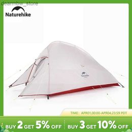 Tents and Shelters Naturehike 2 Person Camping Tent Ultralight Waterproof Nylon Trekking Tents Hiking Backpacking Shelter Tent Outdoor Travel Tent L48