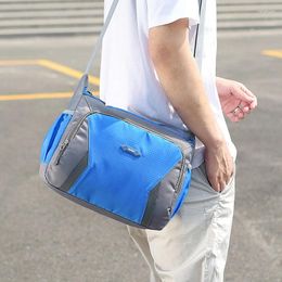 Bag Women Nylon Waterproof Shoulder Large Solid Colour Capacity Messenger Crossbody Bags Sacoche Femme