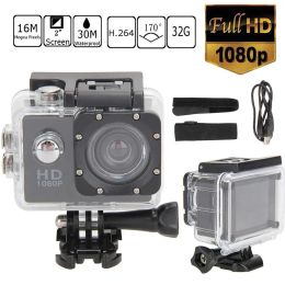 Cameras Action Camera Full HD 1080P Underwater Waterproof Sport Cameras 2.0 Inch Camcorder Sports DV Cam For Go Car HD Cam Pro