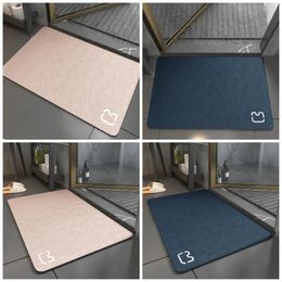 Bath Mats Mat For Bathroom Safe And Eco-friendly Non-skid Diatomaceous Earth Diatomite