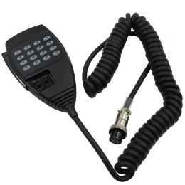 Adapters EMS57 8pin DTMF Keypad Handheld Speaker Hand PTT Mic Microphone for Alinco HF/Mobile DXSR8T DXSR8E DX70T DX77T Radio