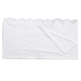 Table Cloth JFBL White Lace Rectangular Tablecloth Embroidery Rustic Dining Retro Rattan Flower Decoration Wedding