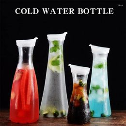 Water Bottles 1L/1.6L Large Capacity Cold Bottle Heat-resistant Jug Restaurant Bar Juice Lemonade Beverage Pitcher Drinkware