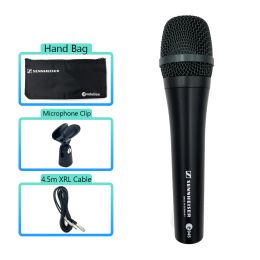 Microphones Top Quality for Sennheiser E945 Dynamic Microphone Wired SuperCardioid Handheld Mic For Performance Live Vocals Karaoke Church