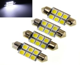 5050 6smd 6 SMD C5w 31mm 36mm 39mm 41mm White C5w High Quality Interior Festoon Dome Car Light Lamp Bulb new Led Car3310429