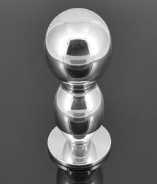 Solid Aluminium Anal Plugs Plug Gay Bondage SM Fetish Insertions Butt Anal Ball Sexual Abuse/anal sex toy for man4279046