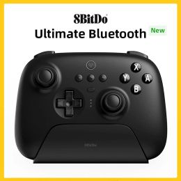 Brushes 8bitdo Ultimate Bluetooth Controller with Charging Dock Bluetooth Controller for Nintendo Switch and Pc Windows 10, 11 Steam