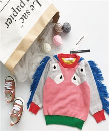 2018 SPRING AUTUMN KIDS CANDY Colours FASHION horse SWEATERS BABY BOY CLOTHES BABY GIRL CLOTHES VETEMENT ENFANT GARCON christmas3581826