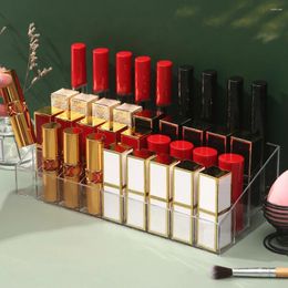 Storage Boxes Multi-grid Clear Lipstick Box Universal Cosmetic Organiser For Living Room