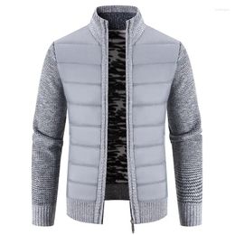 Men's Sweaters Men Winter Sweatercoats Cardigan Jackets Good Quality Male Stand-up Collar Casual Cardigans Slim Fit