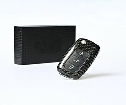 For folding key carbon fibre Key Keyless Remote Entry Case Cover9607097