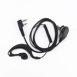 Walkie Talkie Collar Clip Wired Microphone Universal High-end Ear Hanging Tensile Earphone Accessories