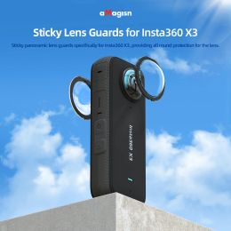 Cameras aMagisn For Insta360 X3 Lens Protector Lens Guard cover case 360X3 Protection Protective Accessories