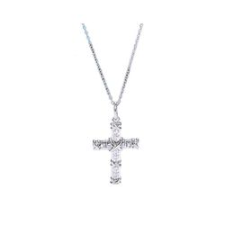 Designer x Pendant jewelry necklace Cross love necklace everything stylish u suitable gift for female friends JDS9