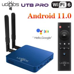 Box 2022 UGOOS UT8 PRO 8GB 64GB RK3568 Android 11.0 TV Box WIFI 6 1000M LAN BT5.0 Set Top Box 4K Media Player VS AM7 AM6B Plus TVBOX