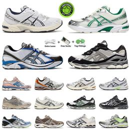 Designer GT 1130 2160 Running Shoes Gel NYC Homens Mulheres 1130s 2160s Creme cinza Sal marinho verde branco preto ao ar livre tênis de esportes de caminhada ao ar livre 36-45
