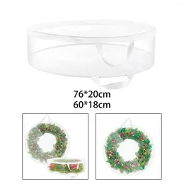 Storage Bags Wreath Portable Reusable Christmas Container