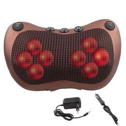 Massage pillow for back neck and shoulders Electric roller massager 240326