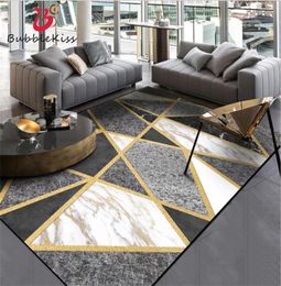 Bubble Kiss European Style Marble Gold Line Pattern Carpets For Living Room Sofa Coffee Table Rug Home Decor Bedroom Floor Mat6135337
